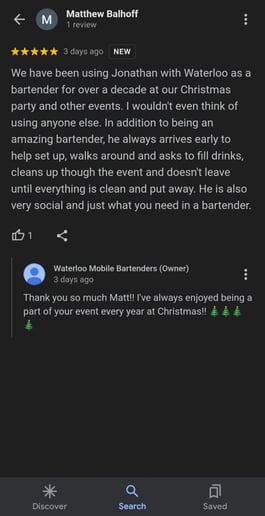 Gallery photo 9 of Waterloo Mobile Bartenders