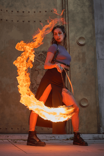 Gallery photo 1 of Refined & Powerfull Fire Ritual Dance