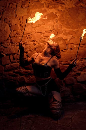 Gallery photo 3 of Refined & Powerfull Fire Ritual Dance