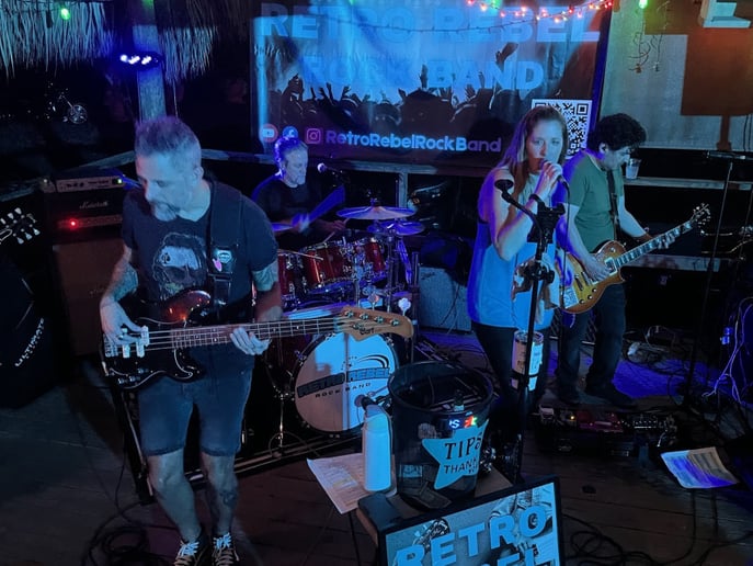 Gallery photo 4 of Retro Rebel Rock Band