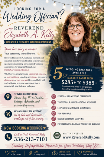 Gallery photo 1 of Reverend Elizabeth A. Kelly