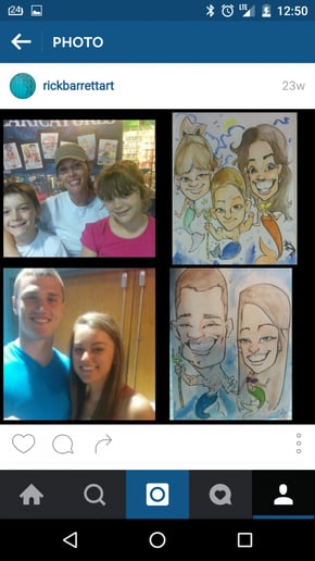 Gallery photo 6 of Rick, Caricaturist