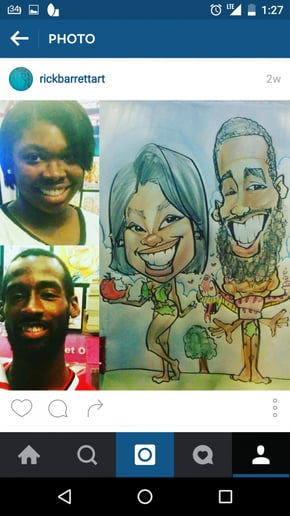 Gallery photo 8 of Rick, Caricaturist