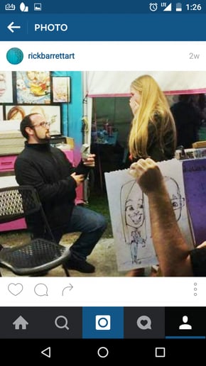 Gallery photo 9 of Rick, Caricaturist