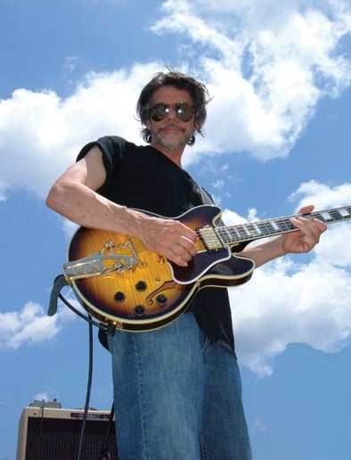 Gallery photo 1 of Rick Tobey playin dem Chickenhead Blues