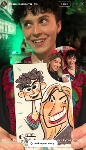 Gallery photo 2 of Ricky Caricatures