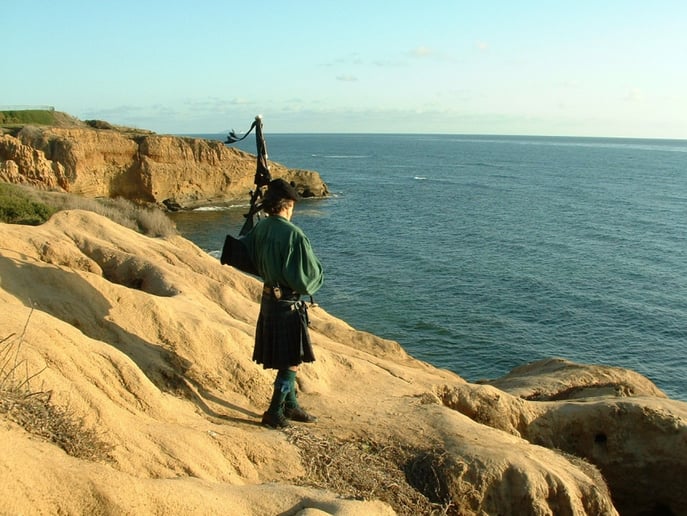 Gallery photo 7 of Robert Burns, Bagpiper