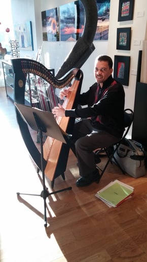 Gallery photo 1 of Robert Turner: Harpist for Weddings, Holidays, Ceremonies, Orchestra