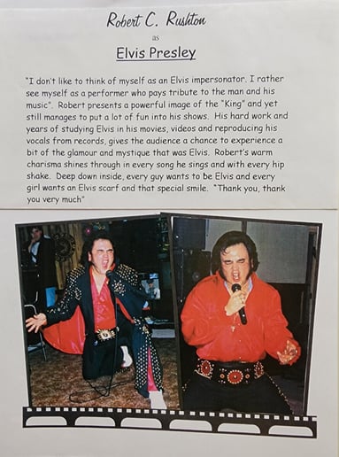 Gallery photo 2 of Rob Ruston's Tribute to Elvis in Concert