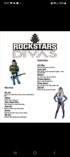 Gallery photo 2 of Rock Stars and Divas