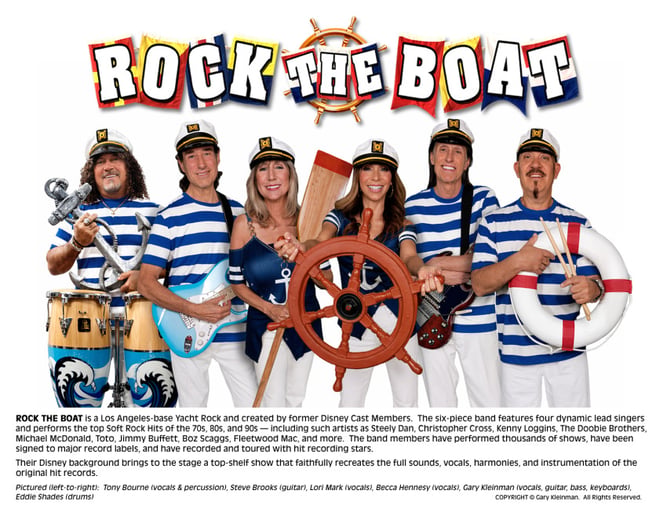 Gallery photo 2 of Rock The Boat - Yacht Rock by Disney Cast Members