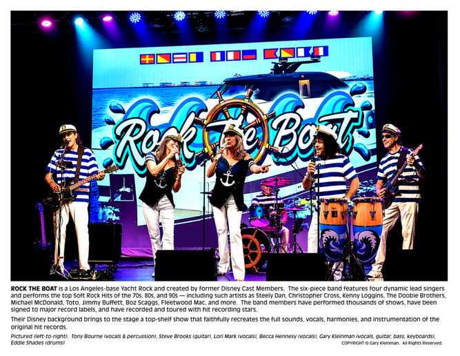 Gallery photo 1 of Rock The Boat - Yacht Rock by Disney Cast Members