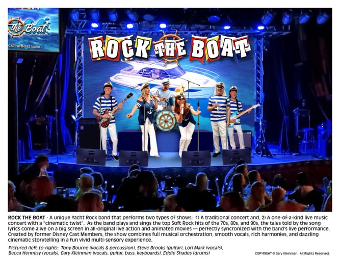 Gallery photo 4 of Rock The Boat - Yacht Rock by Disney Cast Members