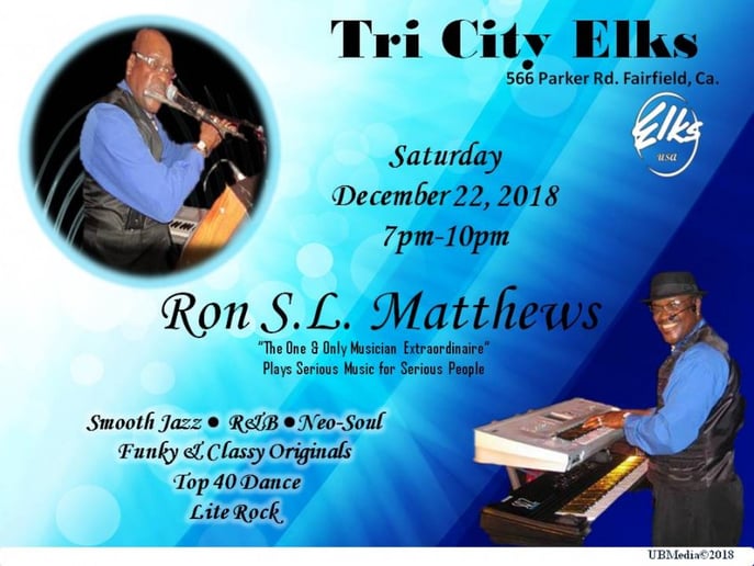 Gallery photo 2 of Ron S.L.Matthews Musician Extraordinaire
