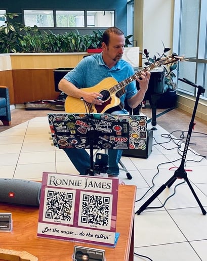 Gallery photo 7 of Ronnie James Music