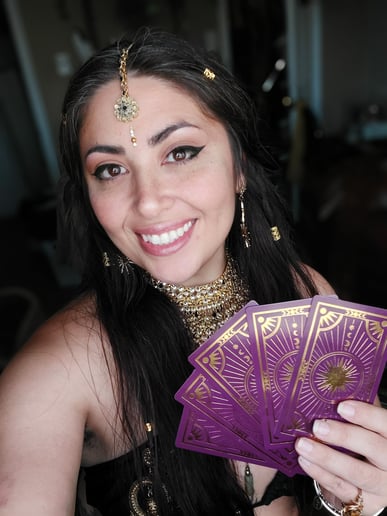 Gallery photo 1 of Roshni Sunslinger Astrology + Tarot