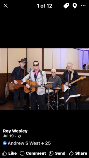 Gallery photo 4 of Roy Wesley and The Blue Moon Trio