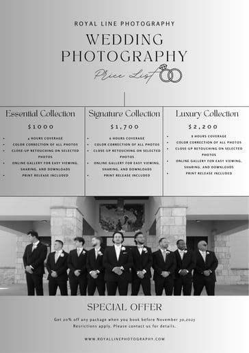 Gallery photo 3 of Royal Line Photography