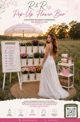 Gallery photo 2 of R&R Pop-Up Flower Bar