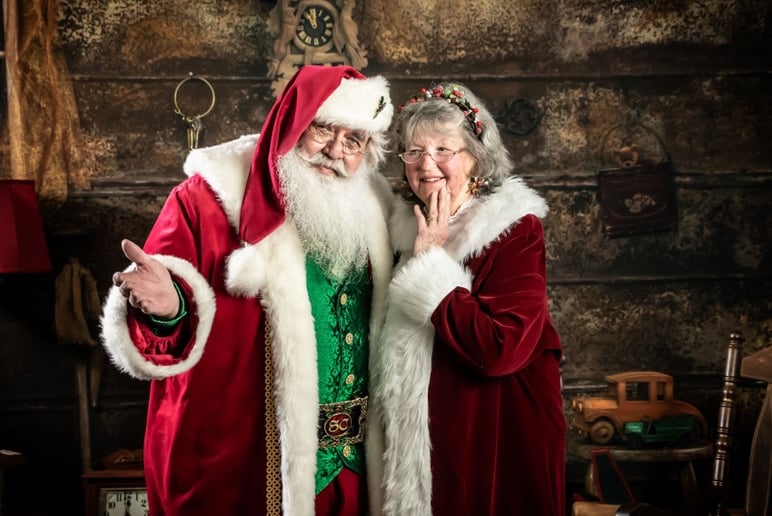 Gallery photo 2 of Singing Santa and Mrs Claus