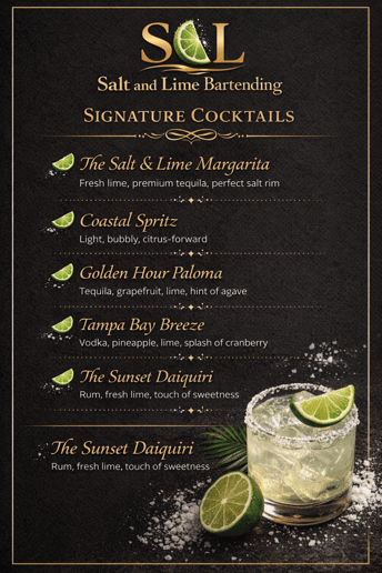 Gallery photo 3 of Salt N Lime Mobile Bartending