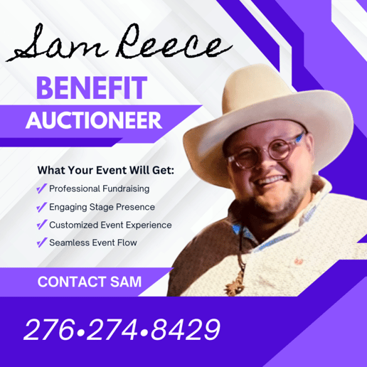 Gallery photo 4 of Sam Reece Benefit Auctioneer