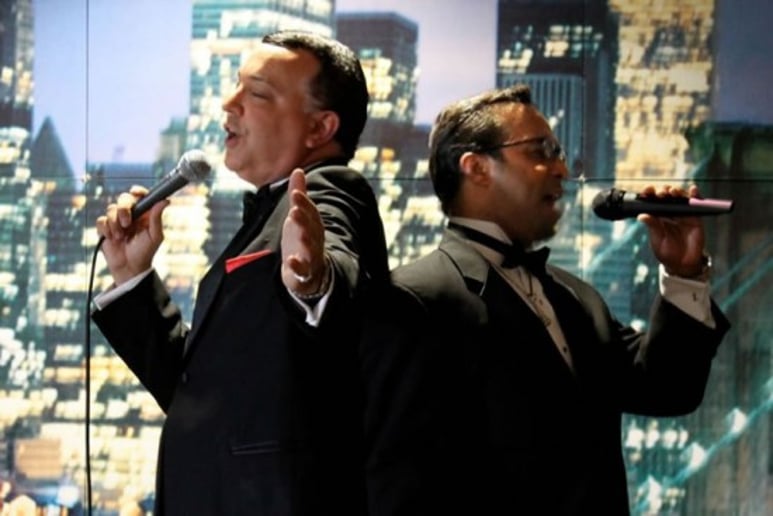 Gallery photo 2 of Steve Roman as Sammy Davis Jr.