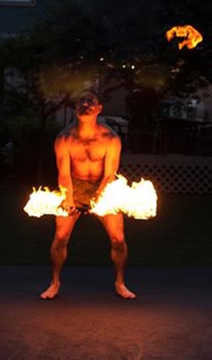 Gallery photo 1 of Samoan Fire Dancer