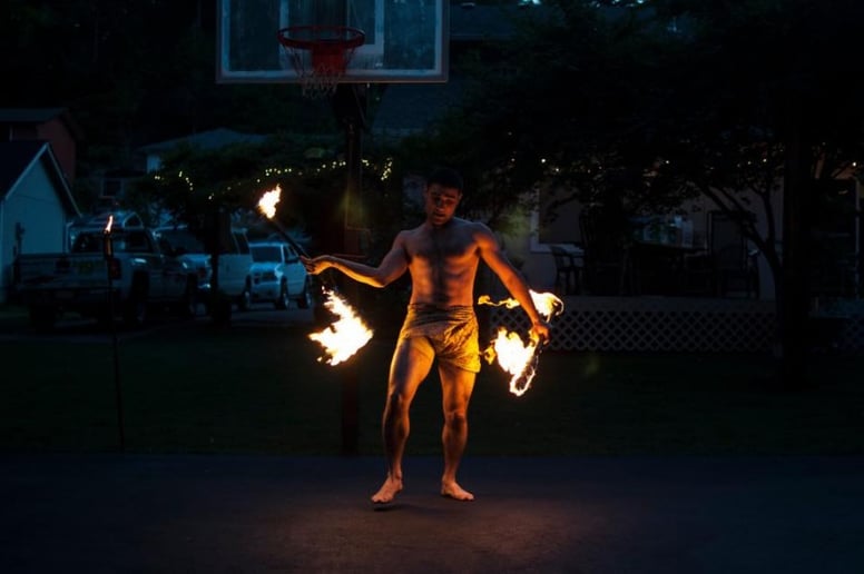 Gallery photo 2 of Samoan Fire Dancer