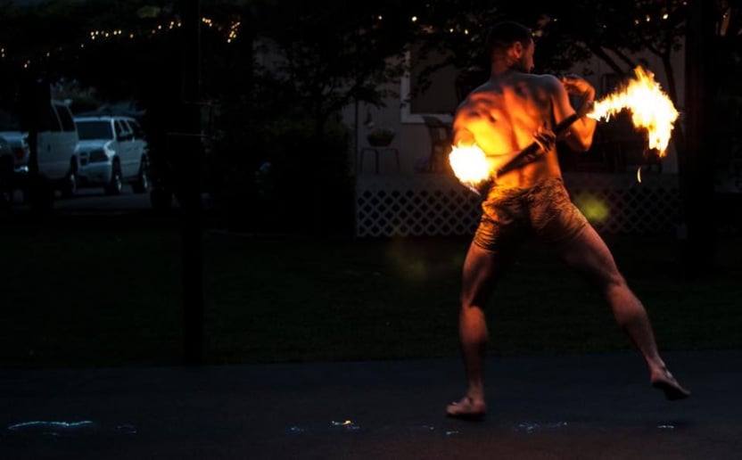 Gallery photo 3 of Samoan Fire Dancer