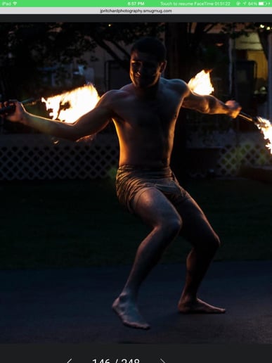 Gallery photo 4 of Samoan Fire Dancer