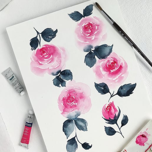 Gallery photo 10 of Sandpaper Studio: Calligraphy, Bottle Painting, Watercolour Fine Art
