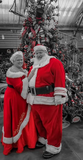 Gallery photo 3 of Santa Chuck and Mrs. Claus since 2010
