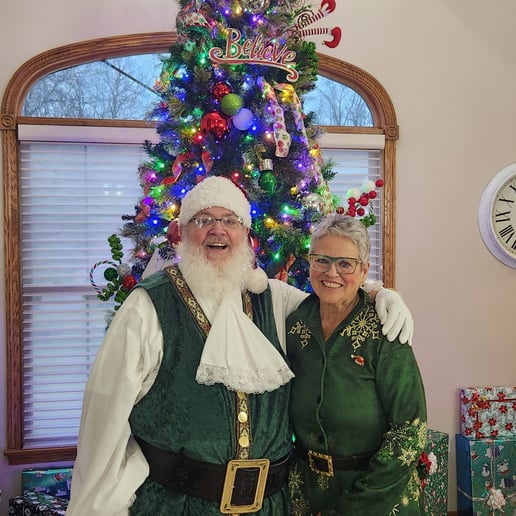 Gallery photo 4 of Santa Chuck and Mrs. Claus since 2010