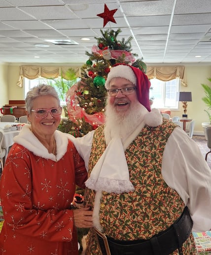 Gallery photo 9 of Santa Chuck and Mrs. Claus since 2010
