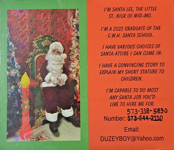 Gallery photo 6 of Santa Lee the Little Santa