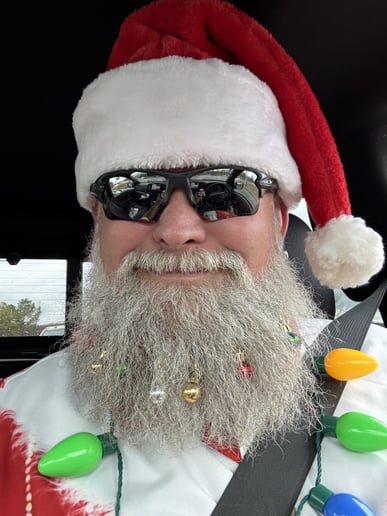 Gallery photo 5 of Santa Ric* Professional Real Beard Santa