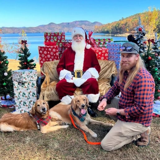 Gallery photo 1 of Fishing Santa