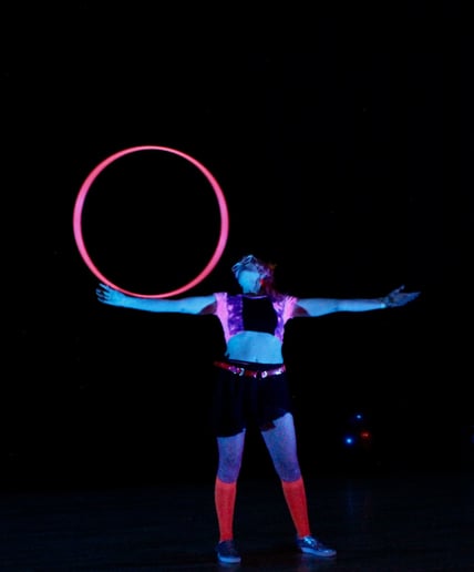 Gallery photo 5 of Sarah Sparkles of Sparkle and Burn Hoop Dance