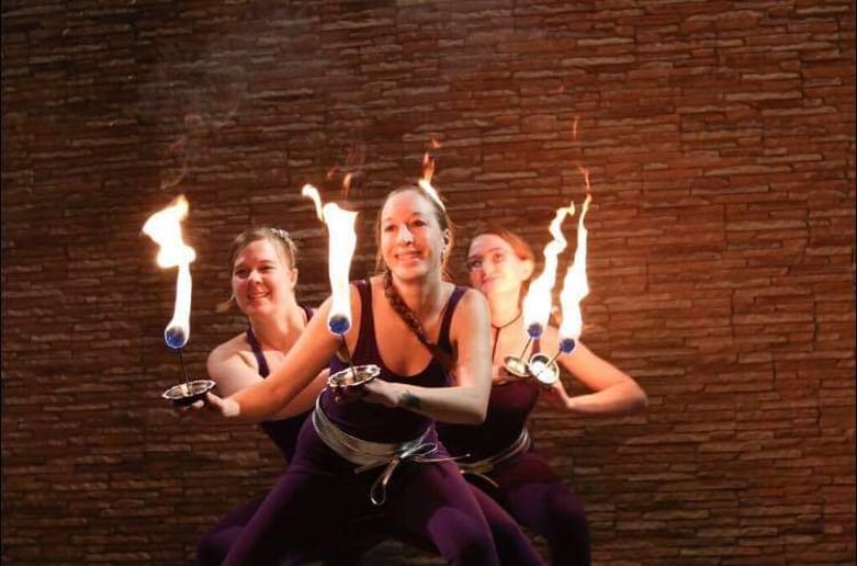 Gallery photo 7 of Sarah Sparkles of Sparkle and Burn Hoop Dance