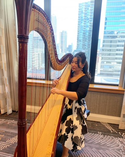Gallery photo 3 of Sarah Thompson, Harpist