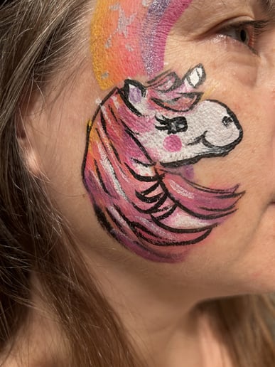 Gallery photo 7 of Sasquatch & Sparkles Face Painting