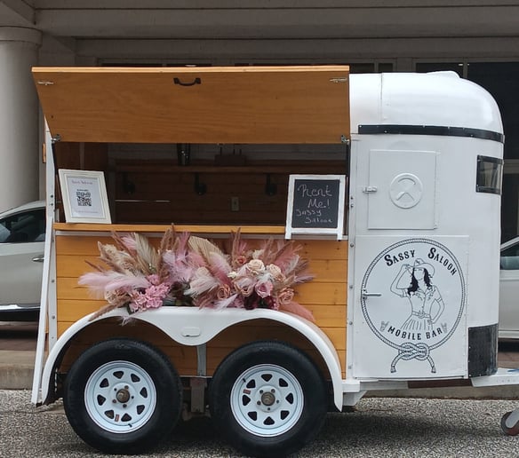 Gallery photo 3 of Sassy Saloon -Vintage Horse Trailer