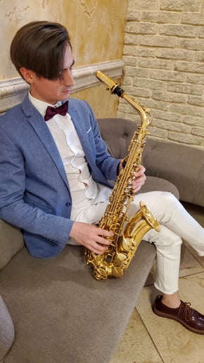 Gallery photo 2 of Illia Tokar - Saxophonist for Events