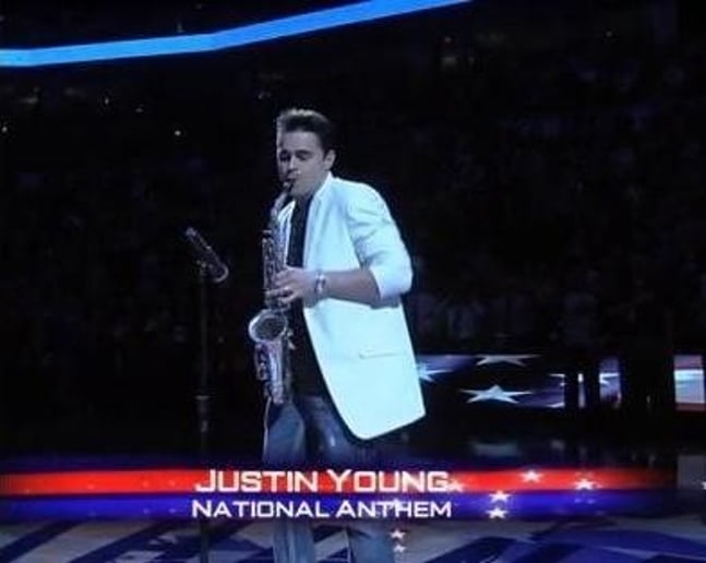 Gallery photo 3 of Saxophonist Justin Young