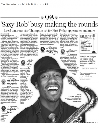 Gallery photo 13 of SaxyRob Experience