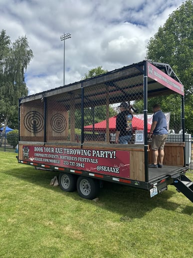 Gallery photo 1 of Sea Axe Axe Throwing Mobile