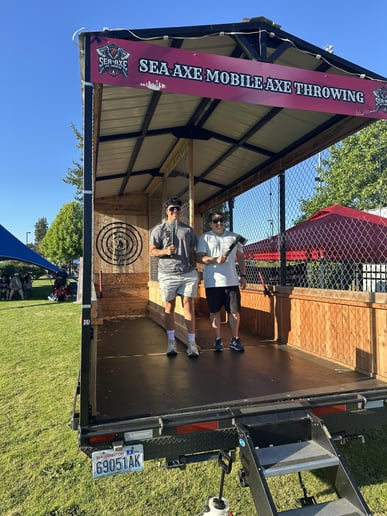 Gallery photo 2 of Sea Axe Axe Throwing Mobile