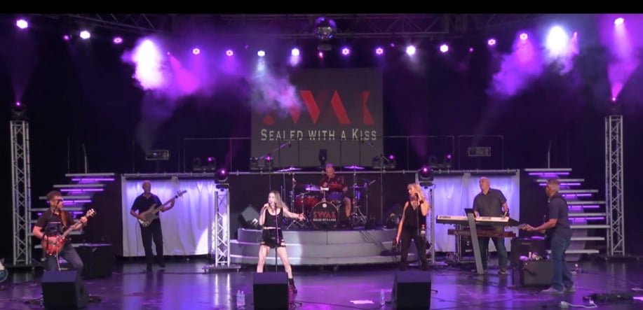 Gallery photo 3 of Sealed with a Kiss Band