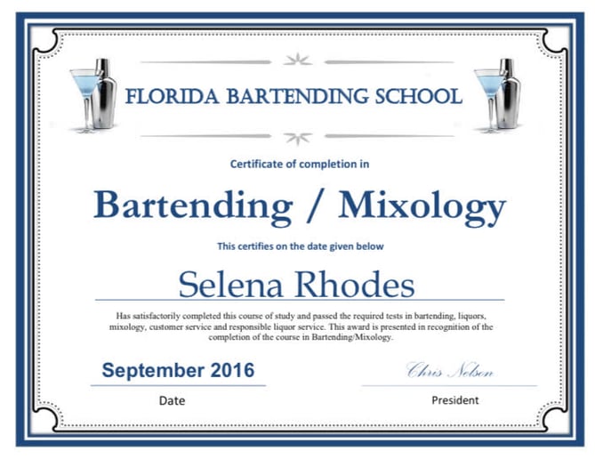 Gallery photo 3 of Selena - SipRx Bartending